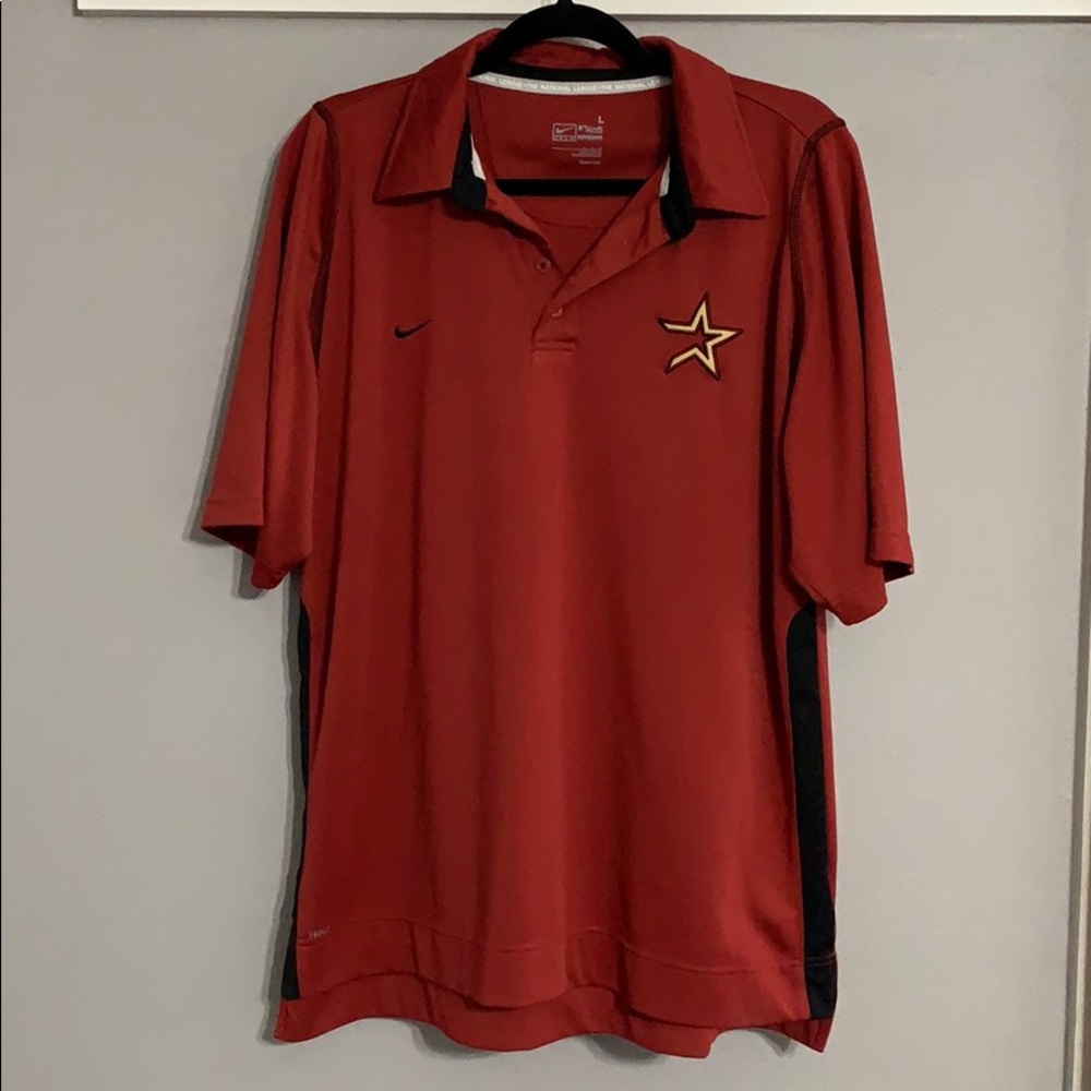 Houston Astros retro polo shirt